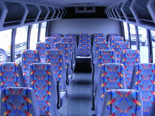 15-35 Passenger Minibuses interior