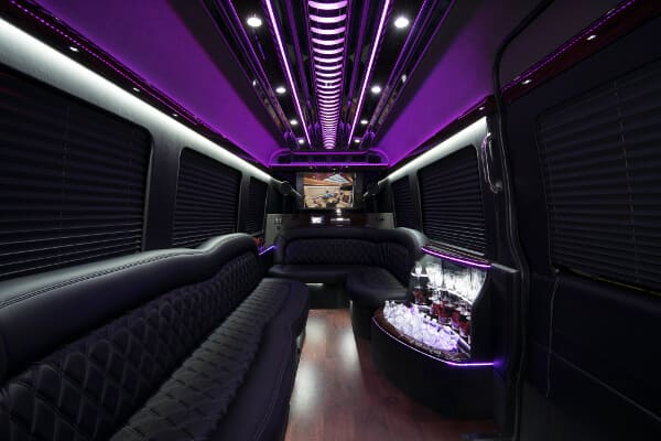 Mercedes Sprinter Limos interior